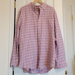 ⬇️Cremieux checkered button down dress shirt sz XL